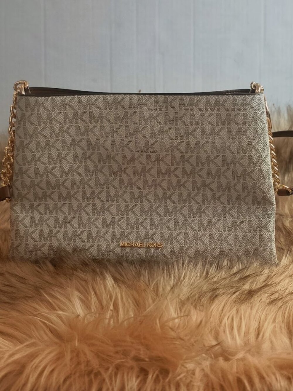 Michael Kors Kensington Signature Logo Crossbody Bag